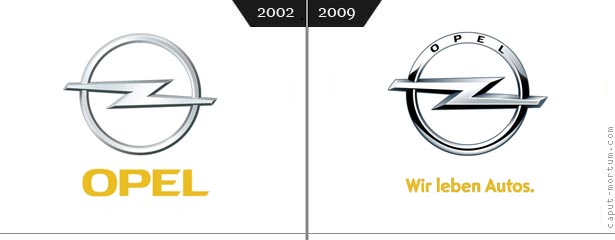  allemand Opel qui a fait subir un l ger lifting son logo